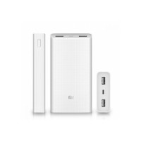 Power Bank Xiaomi Mi 20000 mAh (White + 2USB)