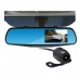 Зеркало-регистратор 2 камеры blackbox DVR 138W 4,3 дюйма