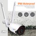 Уличная WIFI IP камера P2P Zjuxin 5 mp аудио с обнаружением человека +  блок питания